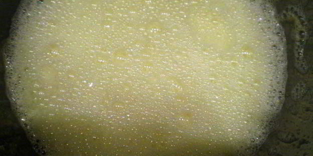 вишневое крем-брюле с вишнями