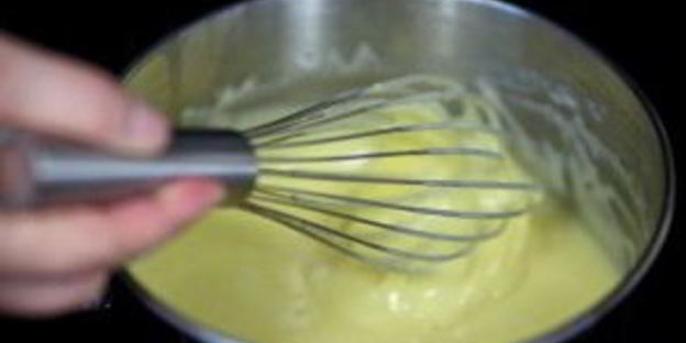 заварной крем со сгущенкой