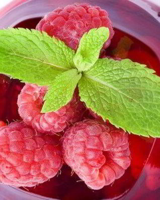 Малиновое желе с самбукой