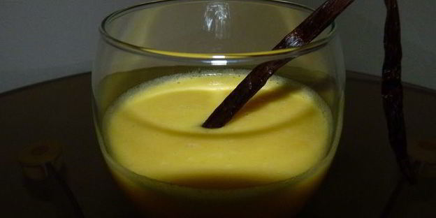 манговый сорбет с ананасами