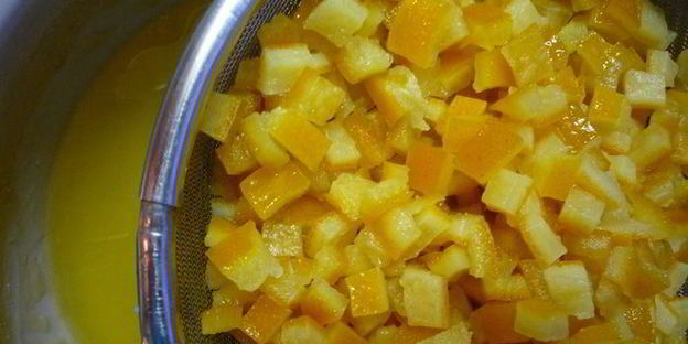 апельсиновые цукаты и мармелад