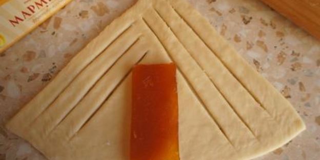 булочки с мармеладом