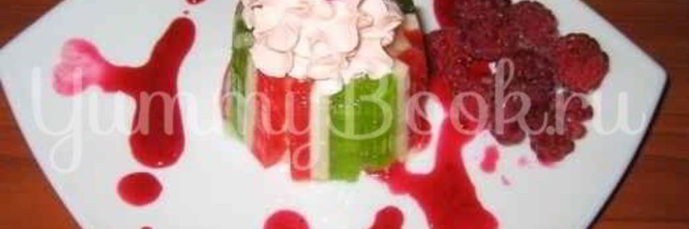 Десерт с мармеладом