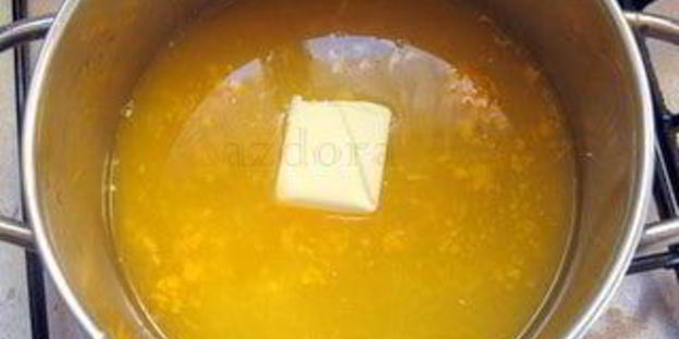 домашний апельсиновый мармелад оранжевый