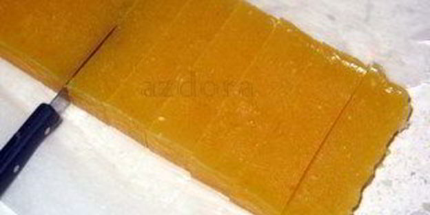 домашний апельсиновый мармелад оранжевый