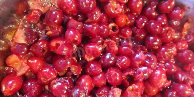 домашний мармелад из вишни