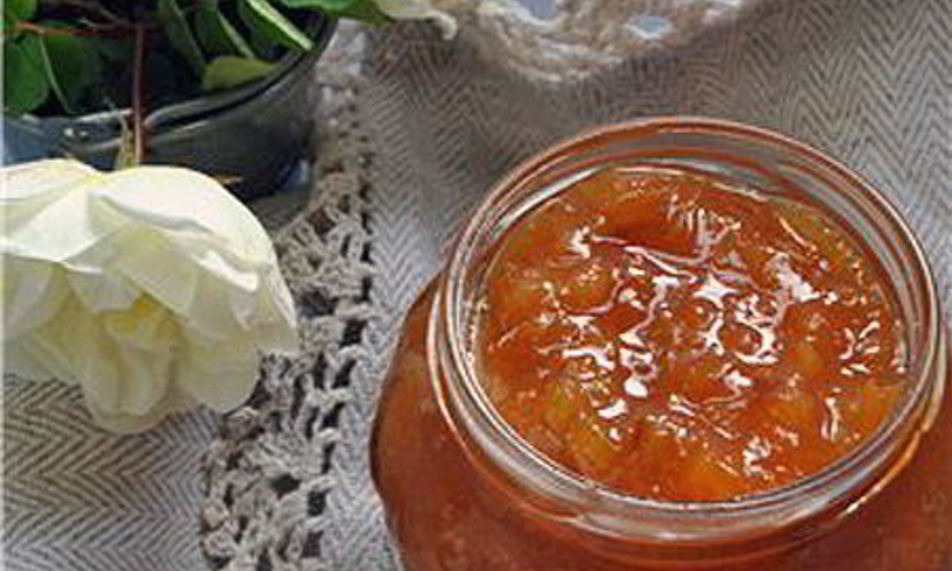 Рецепт мармелада из ревеня с курагой и морковью