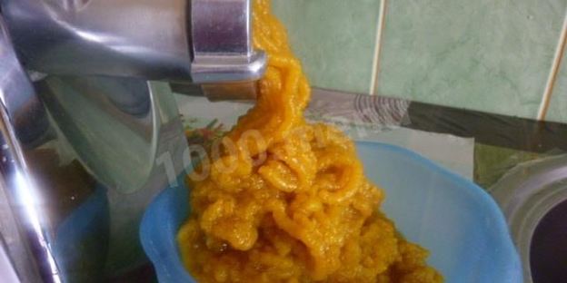 мармелад из тыквы