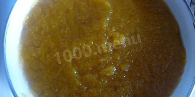 мармелад из тыквы