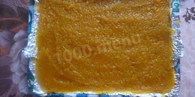 мармелад из тыквы