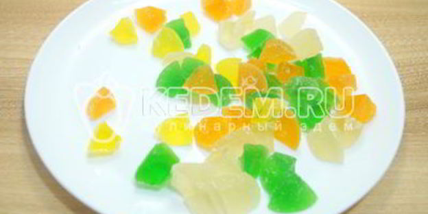 мармелад-сливочный десерт на пасху