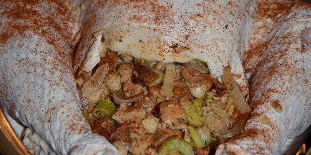 праздничная индюшка в мармеладной глазури