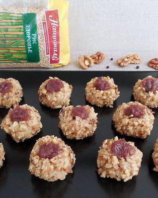 Ризотто-трюфели с луковым мармеладом