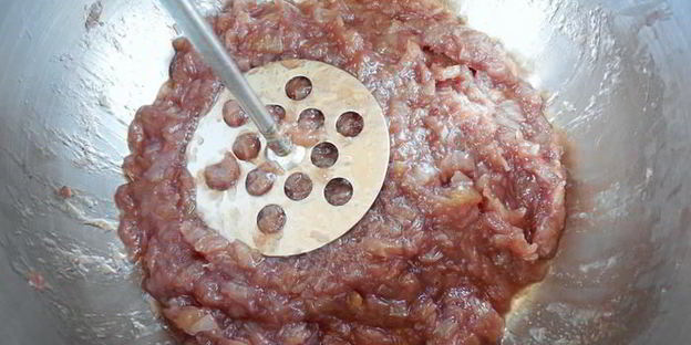 ризотто-трюфели с луковым мармеладом