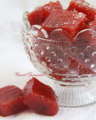 Рябиновый мармелад