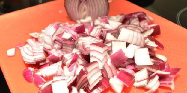 стейк с соусом луковый мармелад