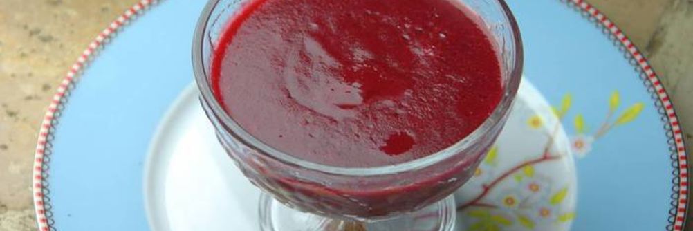 Ягодный мармелад на запеченных яблоках