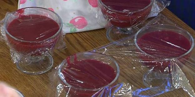 ягодный мармелад на запеченных яблоках