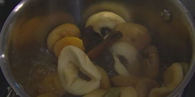 марокканский десерт из сухофруктов