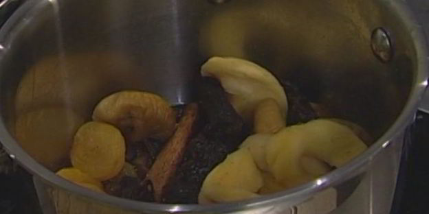 марокканский десерт из сухофруктов