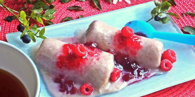 банановое мороженое на кефире