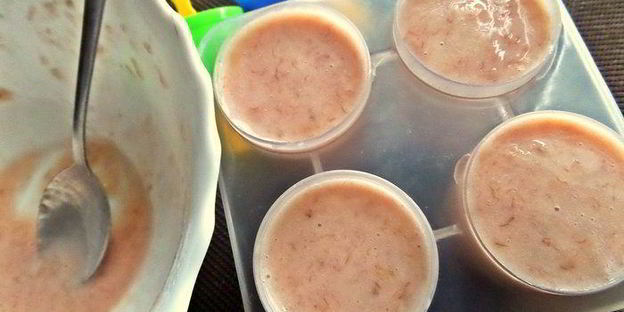 банановое мороженое на кефире