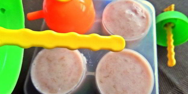 банановое мороженое на кефире