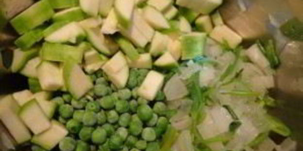 блюда из мороженого горошка