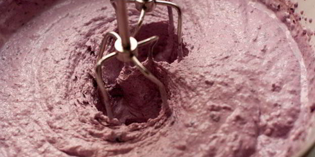 черничное мороженое с маскарпоне