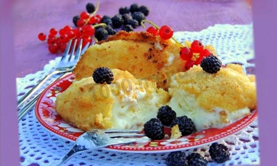 Рецепт десерта горячего мороженого