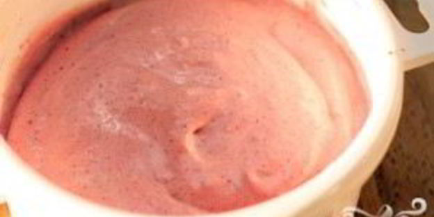 десерт клубничное мороженое