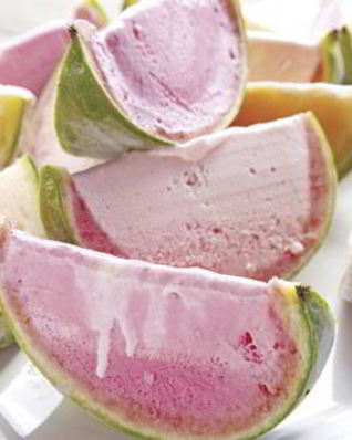 Мороженое черничный лайм