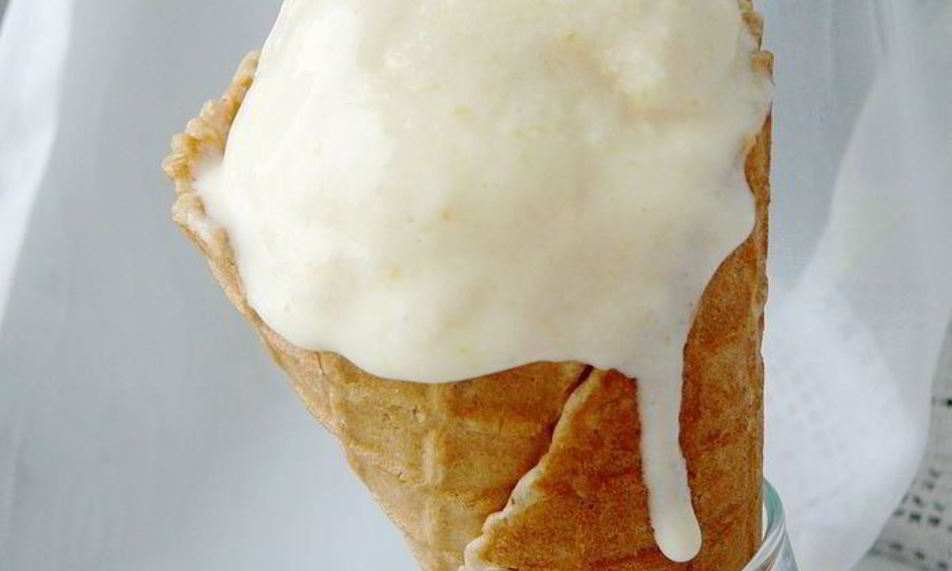 Рецепт мороженого из консервированных персиков