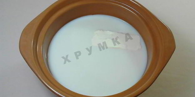 мороженое из молока и сахара