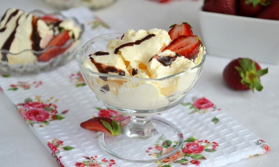 Рецепт мороженого из сливок и молока