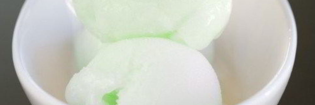 Мороженое из зеленого чая с жасмином