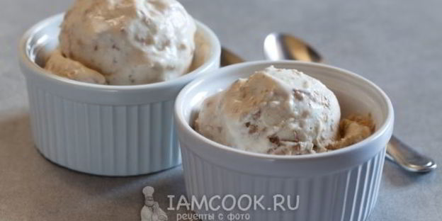 мороженое с изюмом