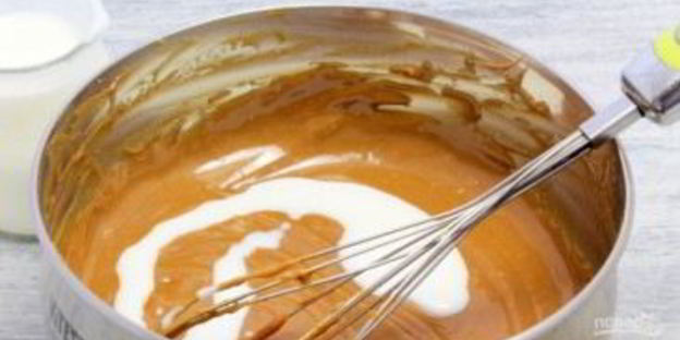 мороженое со сгущенкой