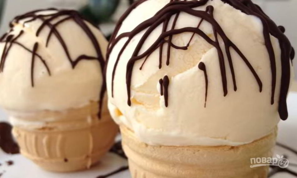 Рецепт настоящего пломбира