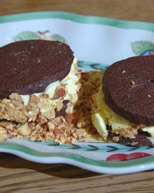 Шафранное мороженое