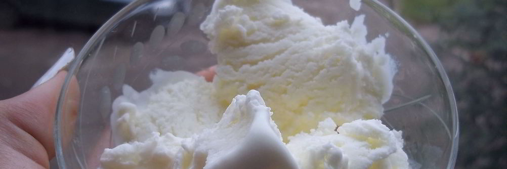 Сливочное мороженое