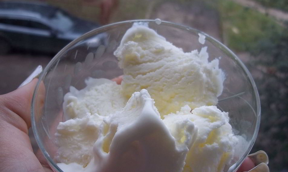 Рецепт сливочного мороженого