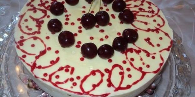 торт-мороженое вишневый сад