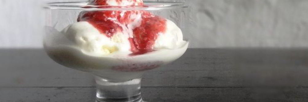 Творожное мороженое