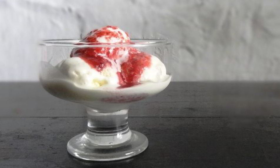 Рецепт творожного мороженого