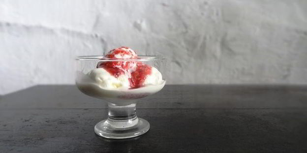 творожное мороженое