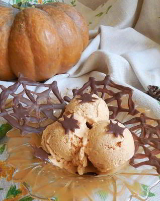 Тыквенное мороженое