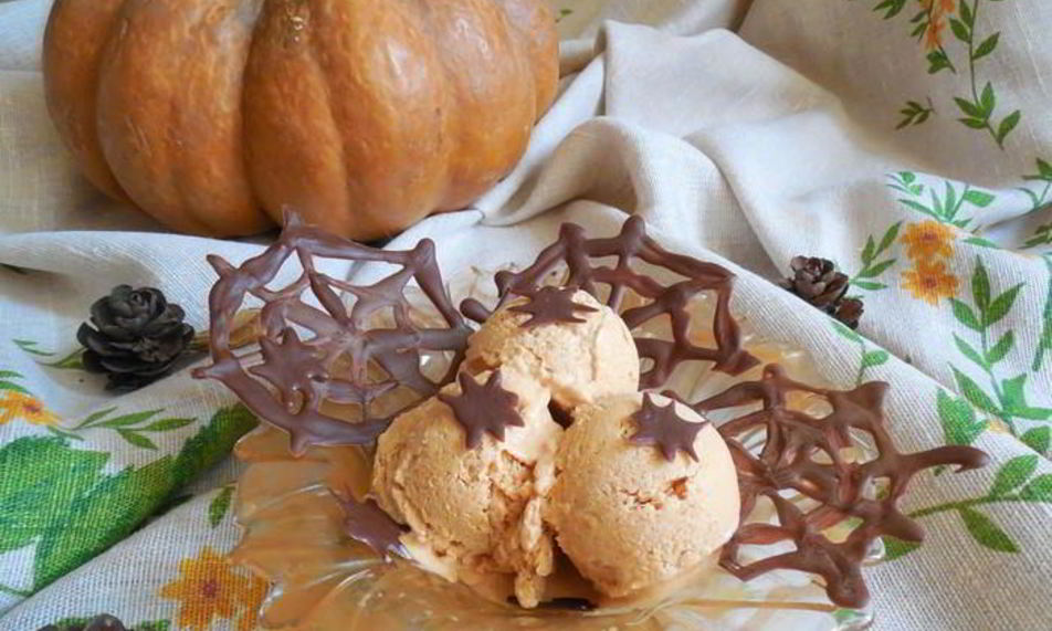 Рецепт тыквенного мороженого