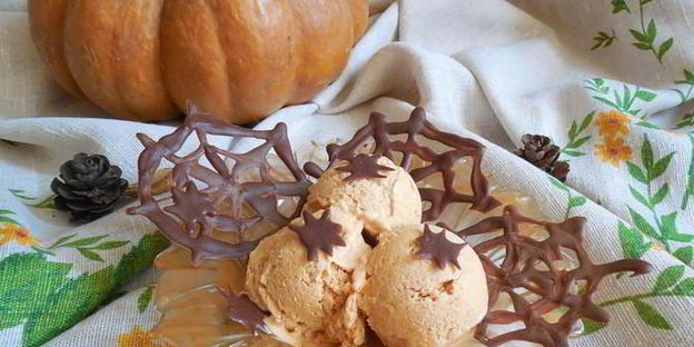 тыквенное мороженое