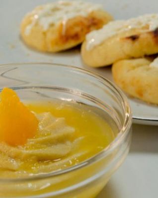 Апельсиновый мусс с манной крупой